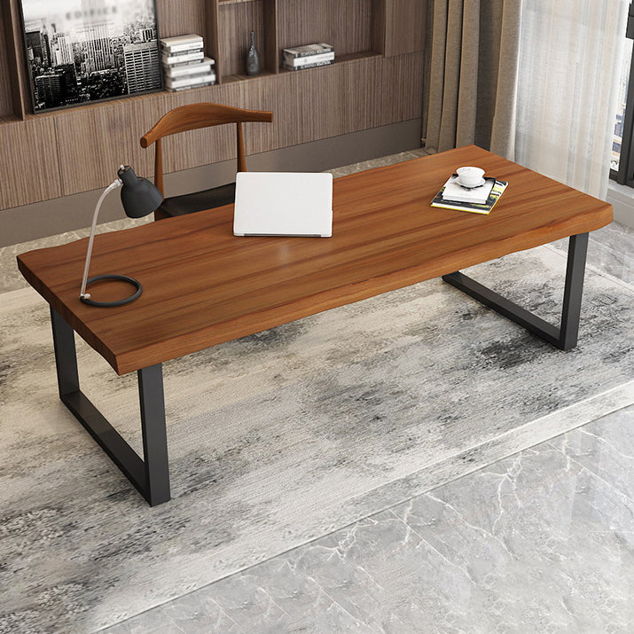 Industrial Style Office Desk Home Rectangle Wooden Writing Desk