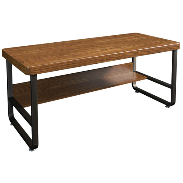 Industrial Rectangular Writing Desk Solid Wood Desk for Office