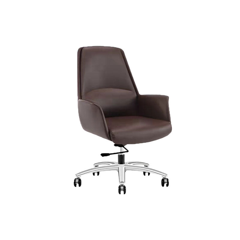 Mid / High Back Office Chair Rotatable Upholstered Managers Chair with Wheels