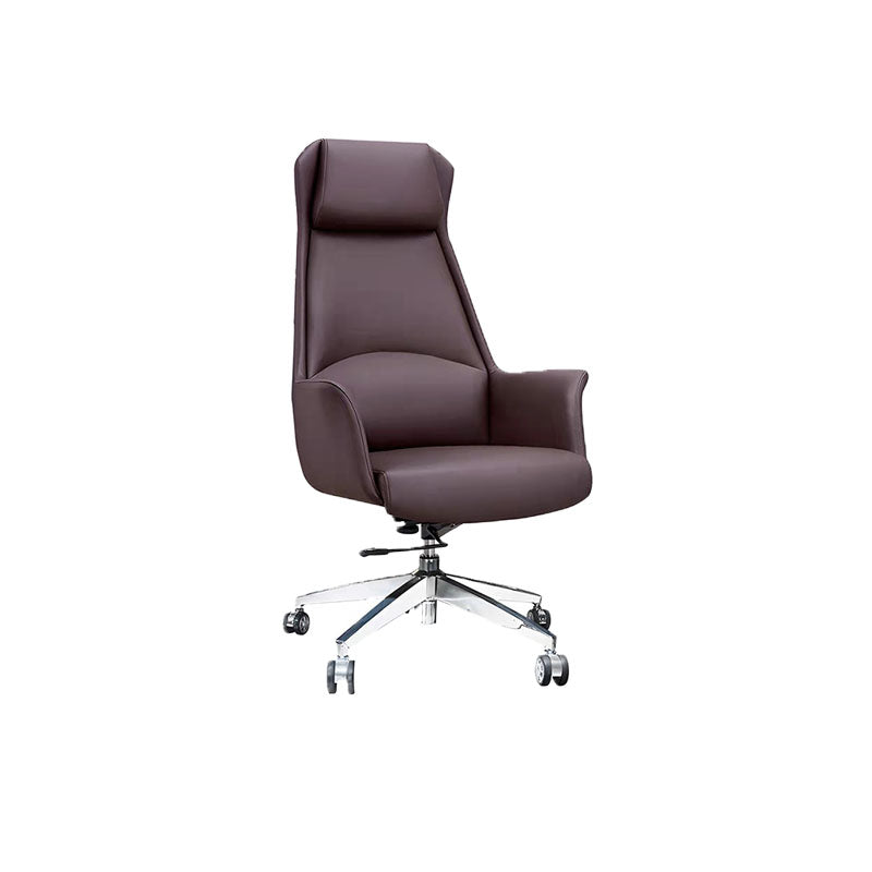 Mid / High Back Office Chair Rotatable Upholstered Managers Chair with Wheels