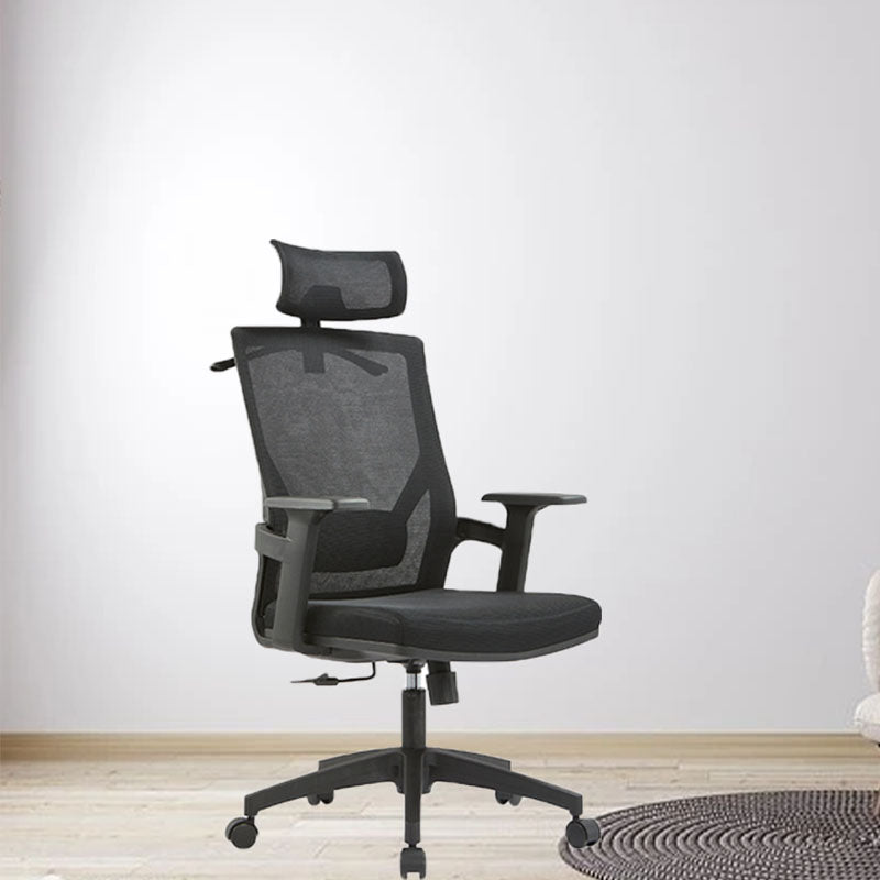 Mid / High Back Office Chair Rotatable Mesh Task Chair with Wheels