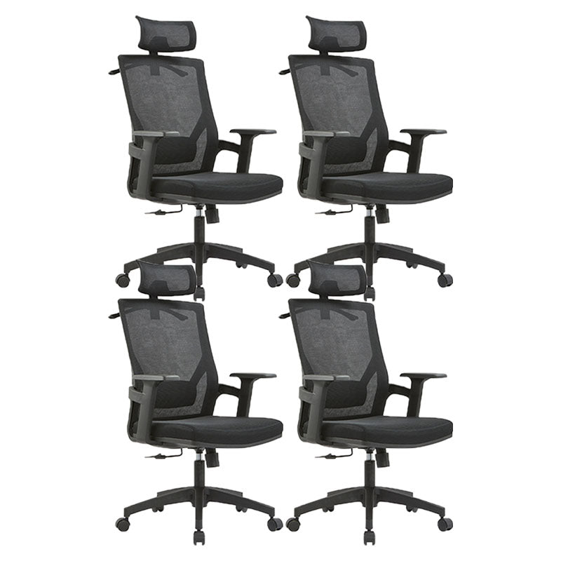 Mid / High Back Office Chair Rotatable Mesh Task Chair with Wheels