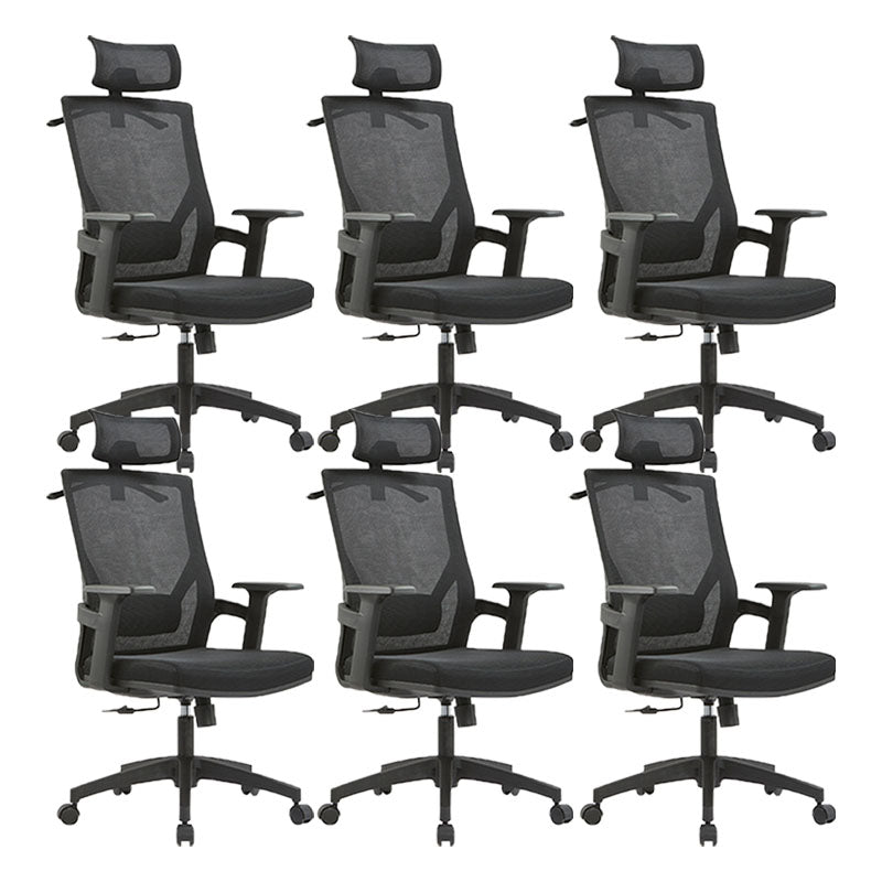 Mid / High Back Office Chair Rotatable Mesh Task Chair with Wheels