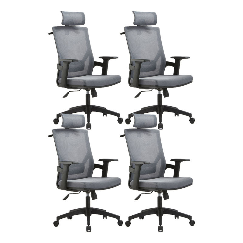 Mid / High Back Office Chair Rotatable Mesh Task Chair with Wheels