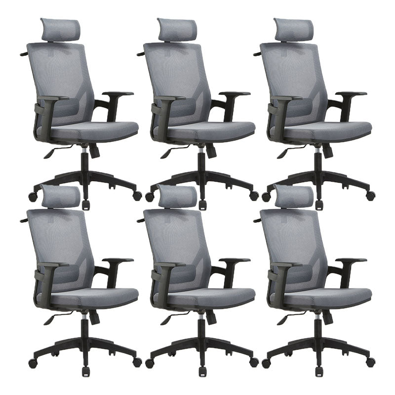 Mid / High Back Office Chair Rotatable Mesh Task Chair with Wheels