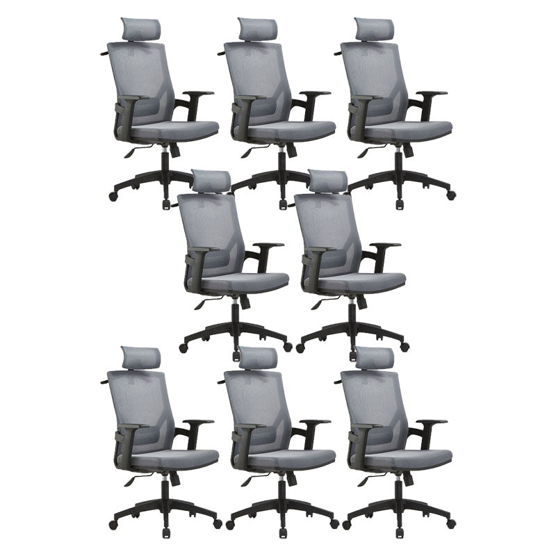 Mid / High Back Office Chair Rotatable Mesh Task Chair with Wheels