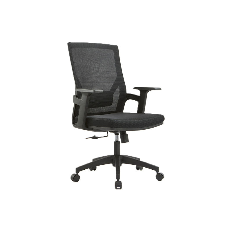 Mid / High Back Office Chair Rotatable Mesh Task Chair with Wheels