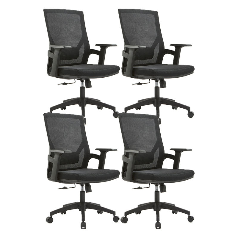 Mid / High Back Office Chair Rotatable Mesh Task Chair with Wheels