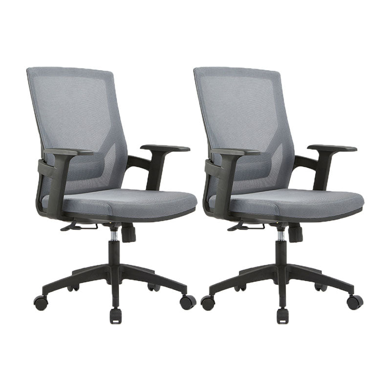 Mid / High Back Office Chair Rotatable Mesh Task Chair with Wheels