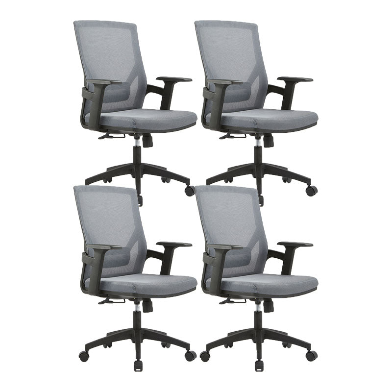 Mid / High Back Office Chair Rotatable Mesh Task Chair with Wheels