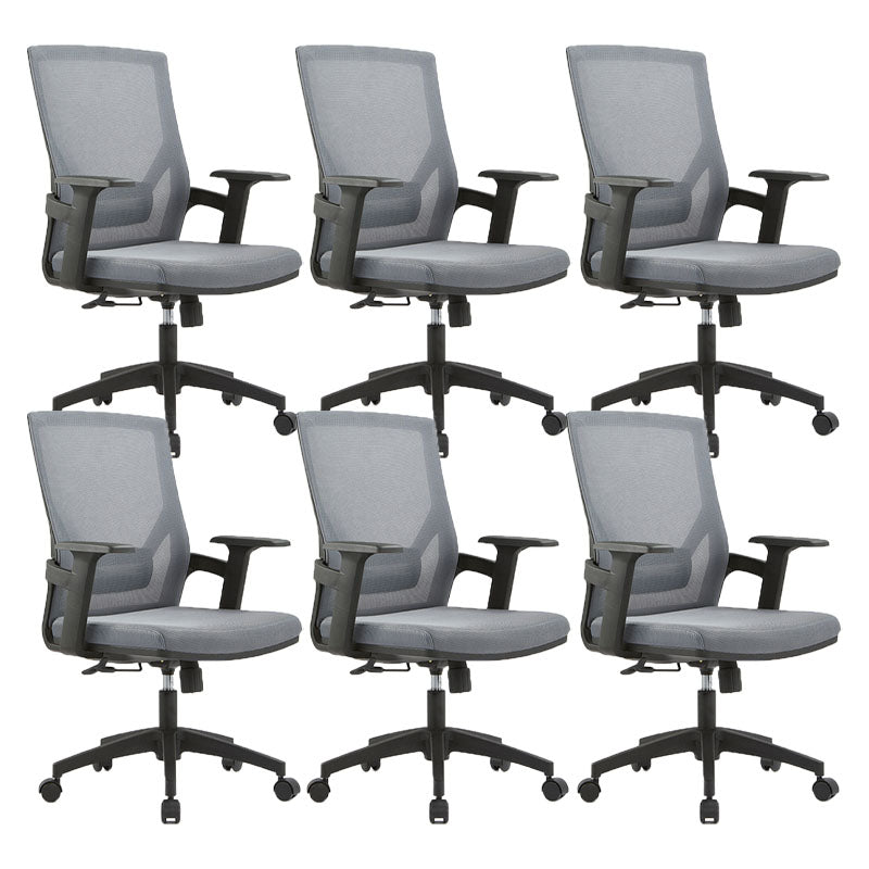 Mid / High Back Office Chair Rotatable Mesh Task Chair with Wheels