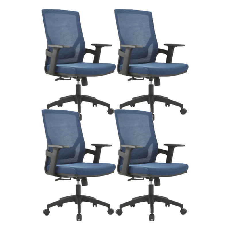 Mid / High Back Office Chair Rotatable Mesh Task Chair with Wheels