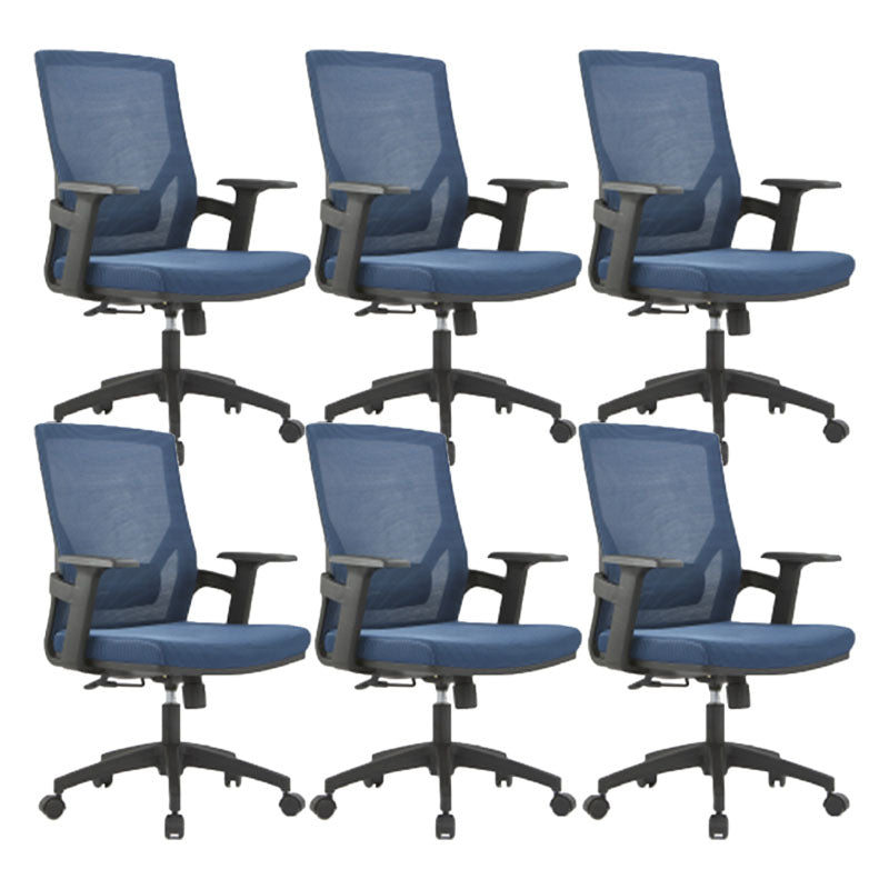 Mid / High Back Office Chair Rotatable Mesh Task Chair with Wheels