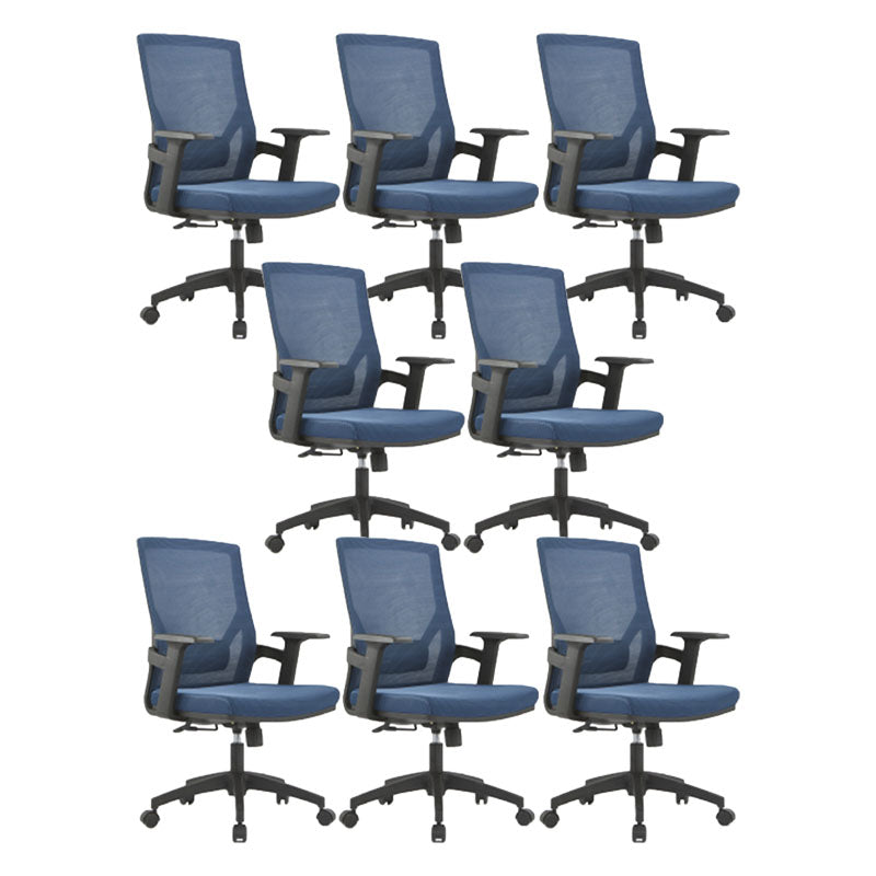 Mid / High Back Office Chair Rotatable Mesh Task Chair with Wheels