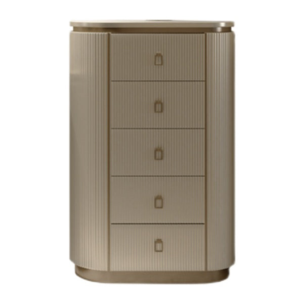 Lingerie Chest Contemporary Wood Dresser with Drawers for Bedroom