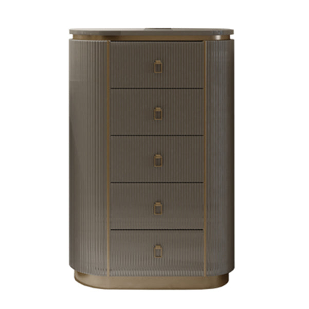 Lingerie Chest Contemporary Wood Dresser with Drawers for Bedroom