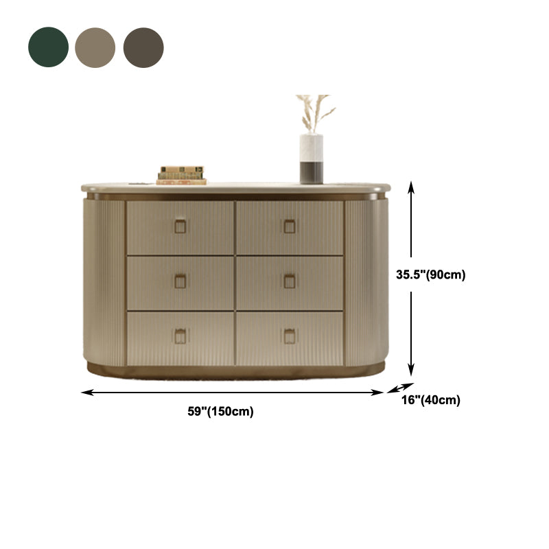 Lingerie Chest Contemporary Wood Dresser with Drawers for Bedroom