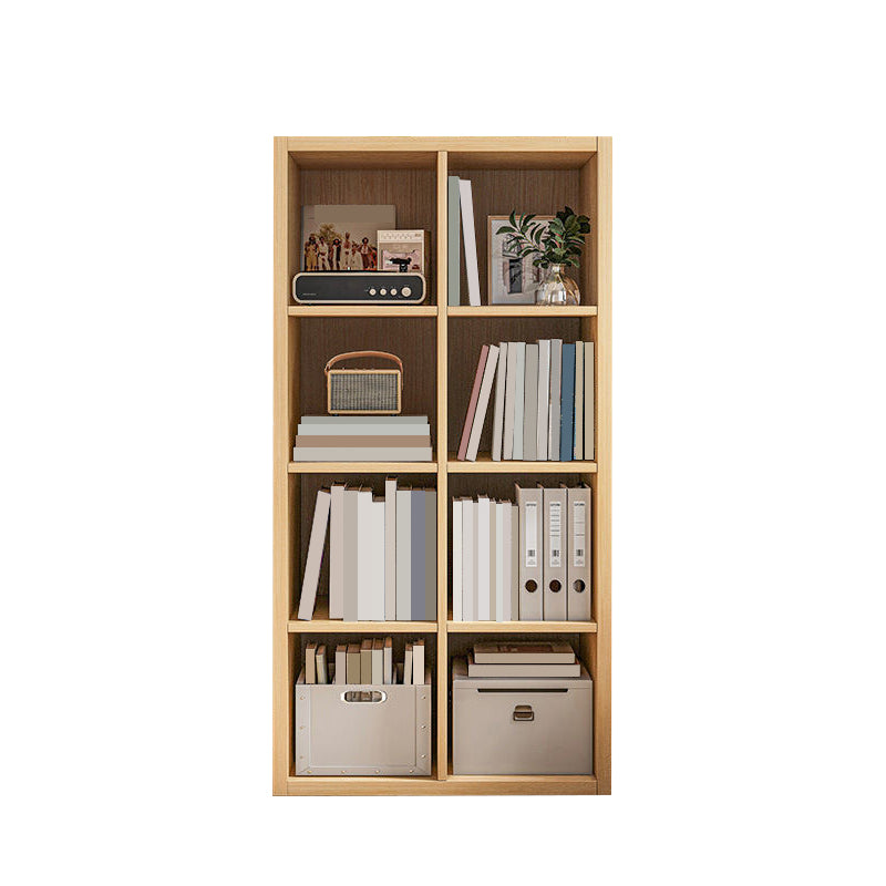 Engineered Wood Bookcase 11.8-inch Wide Contemporary Standard Bookshelf