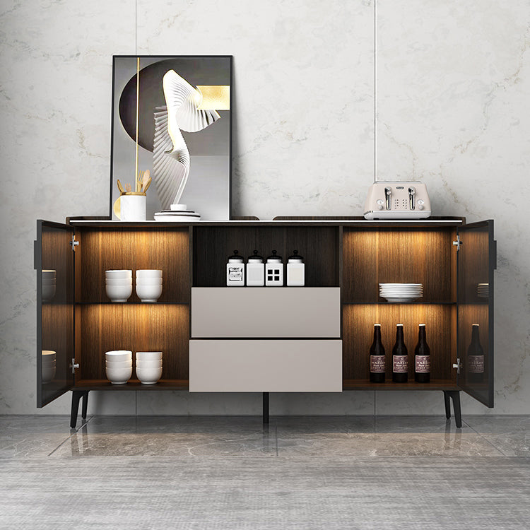 Modern Style Side Board with Drawers and Storage Sideboard for Dining Room