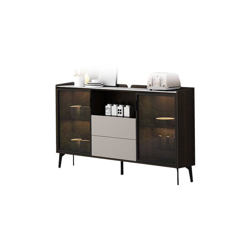 Modern Style Side Board with Drawers and Storage Sideboard for Dining Room