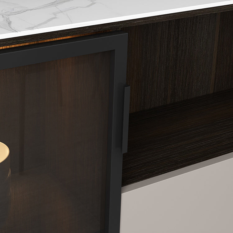 Modern Style Side Board with Drawers and Storage Sideboard for Dining Room