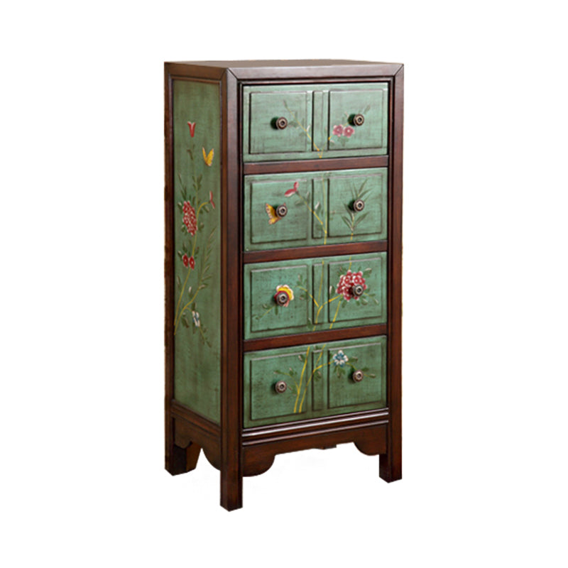 Birch Storage Chest Dresser Traditional Storage Chest with 3 / 4 Drawers