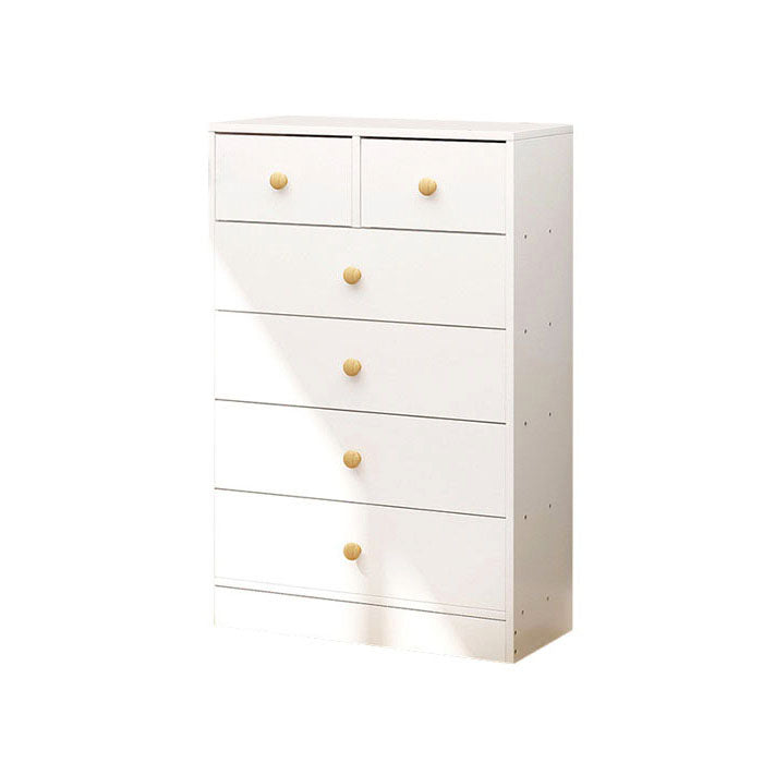 Modern Artificial Wood Lingerie Chest Vertical Storage Chest Dresser with Drawers