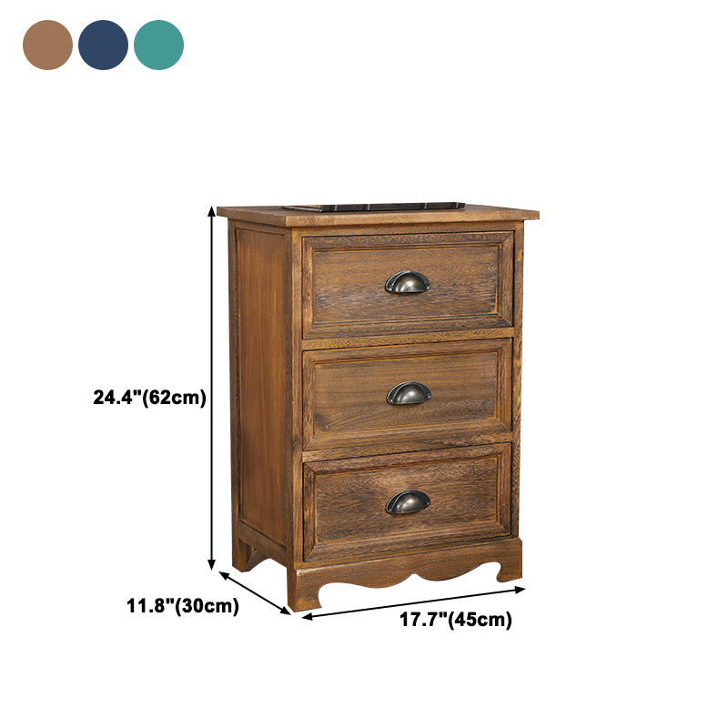 11.8" D Traditional Solid Wood Storage Chest Vertical Storage Chest Dresser with Drawers