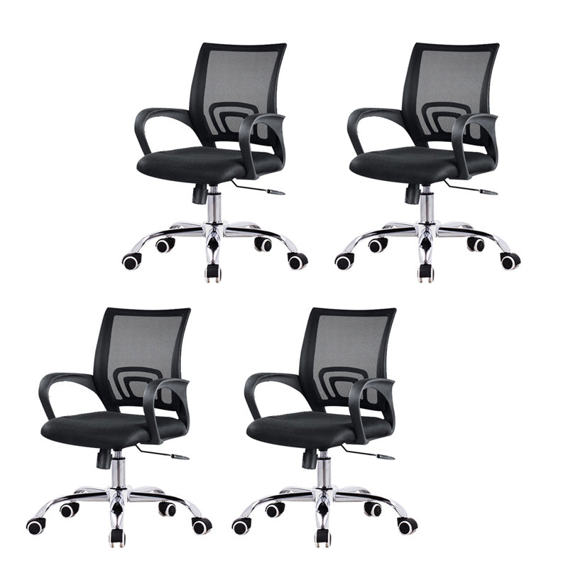 Modern Desk Chair Mid Back Ergonomic Computer Task Mesh Office Chair