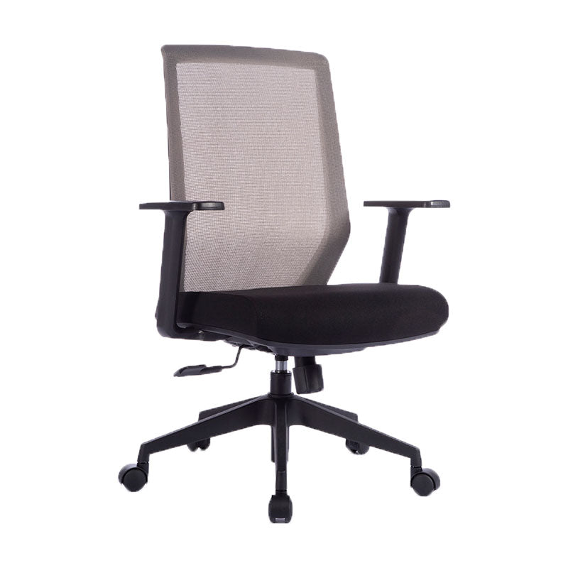 Modern Desk Chair Mesh Mid-Back Task Chair with Tilt Mechanism