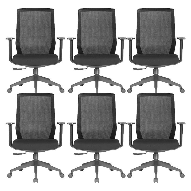 Modern Desk Chair Mesh Mid-Back Task Chair with Tilt Mechanism