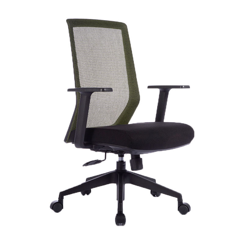 Modern Desk Chair Mesh Mid-Back Task Chair with Tilt Mechanism