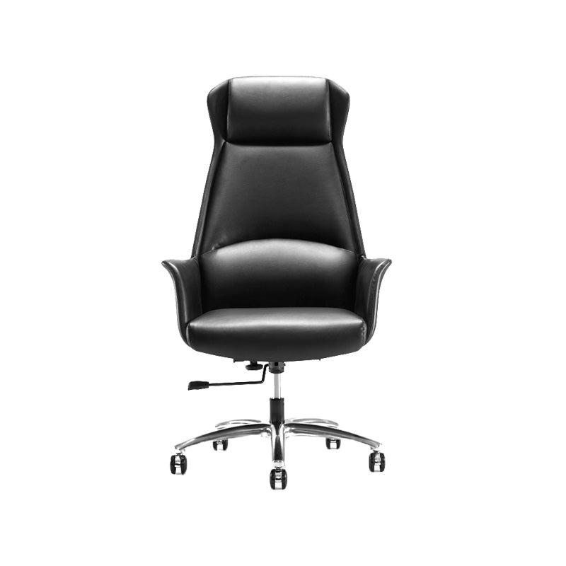 Modern Leather Management Office Chair High Back Executive Ergonomic Computer Chair