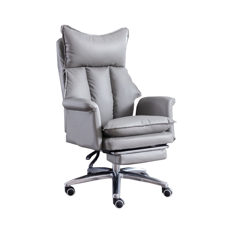 Modern Slide Chair High Back Ergonomic Adjustable Leather Executive Chair