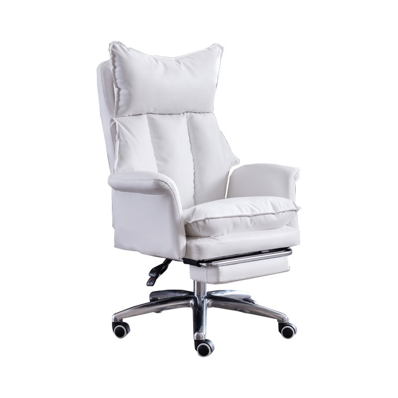 Modern Slide Chair High Back Ergonomic Adjustable Leather Executive Chair