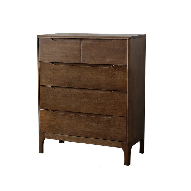 Solid Wood Storage Chest Dresser Modern Storage Chest with Drawers for Bedroom