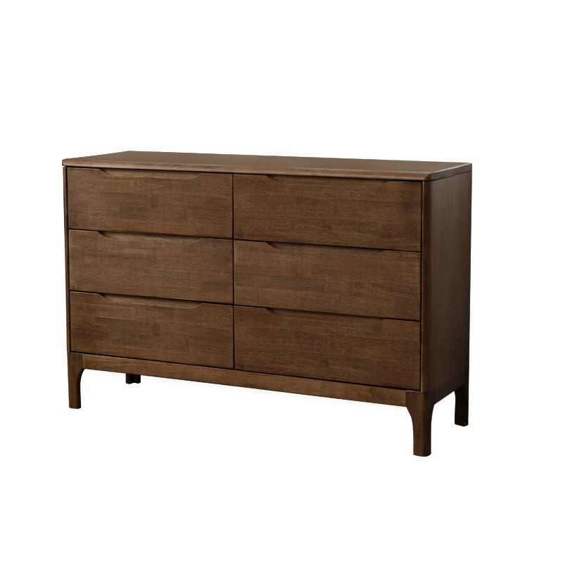 Solid Wood Storage Chest Dresser Modern Storage Chest with Drawers for Bedroom