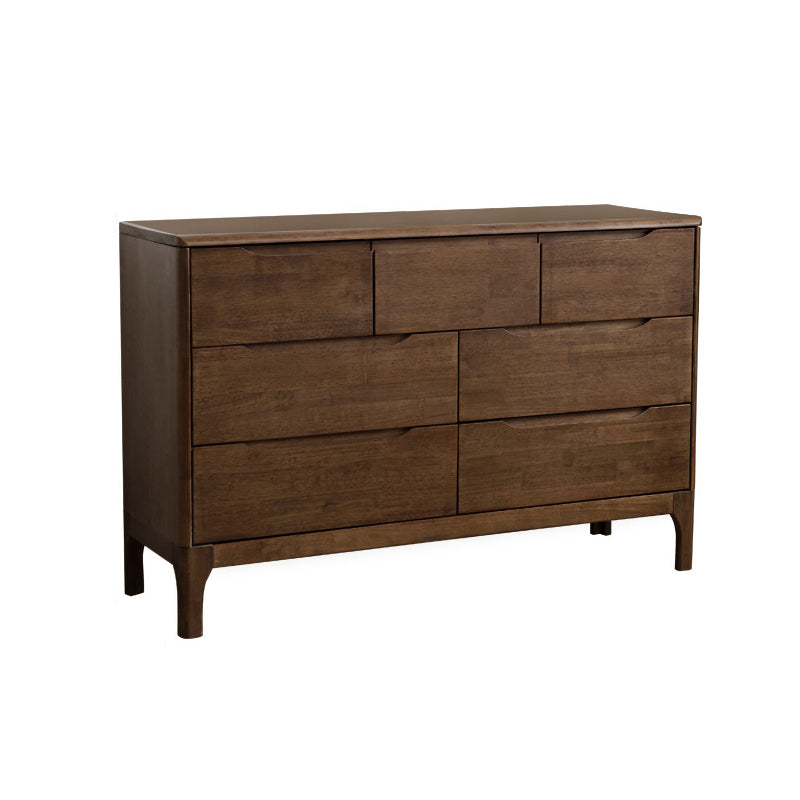 Solid Wood Storage Chest Dresser Modern Storage Chest with Drawers for Bedroom