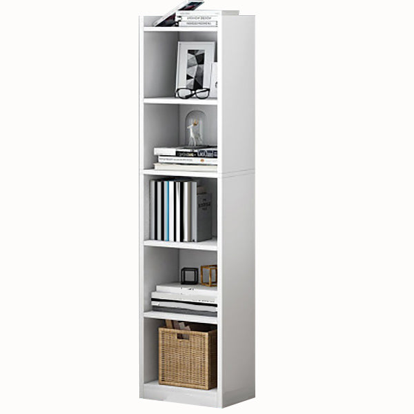 Modern Style Standard Bookcase Engineered Wood Closed Back Bookshelf