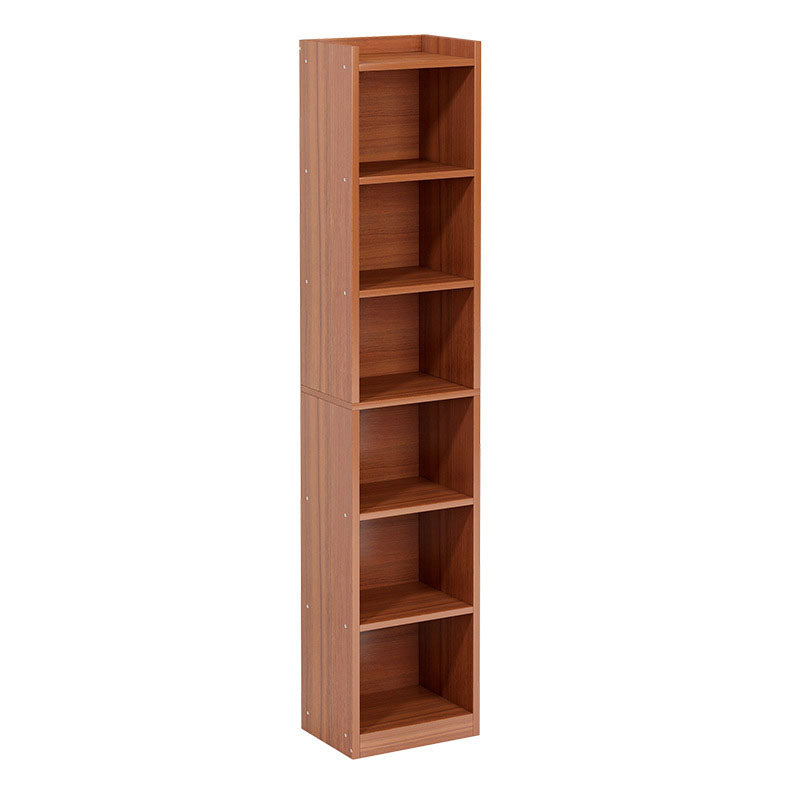 Modern Style Standard Bookcase Engineered Wood Closed Back Bookshelf