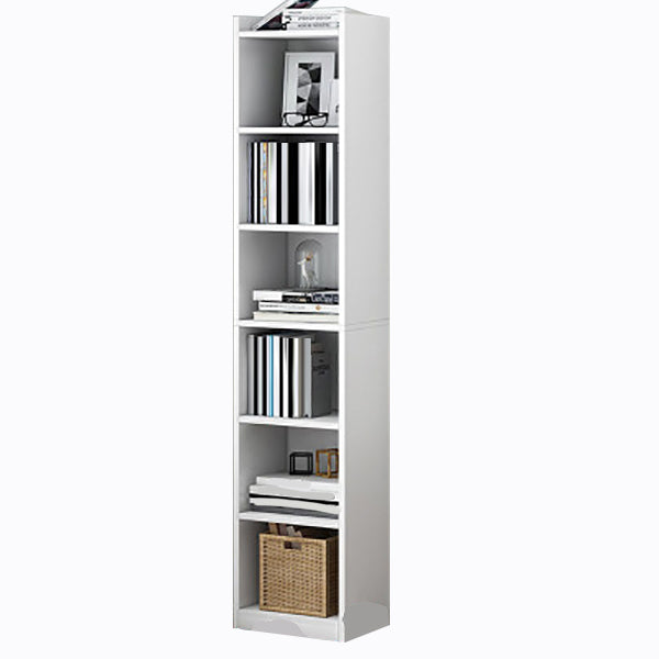 Modern Style Standard Bookcase Engineered Wood Closed Back Bookshelf