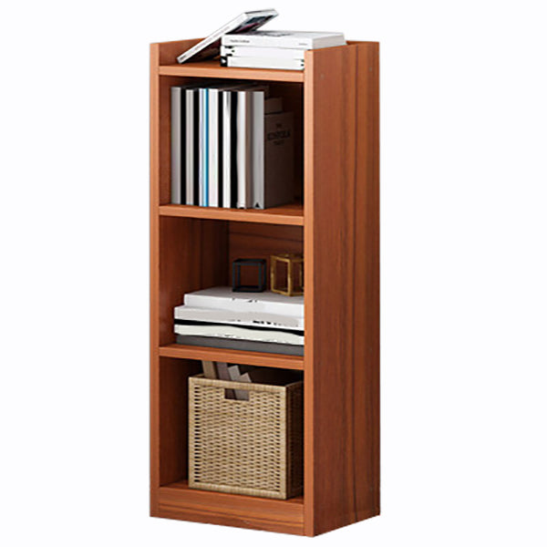 Modern Style Standard Bookcase Engineered Wood Closed Back Bookshelf