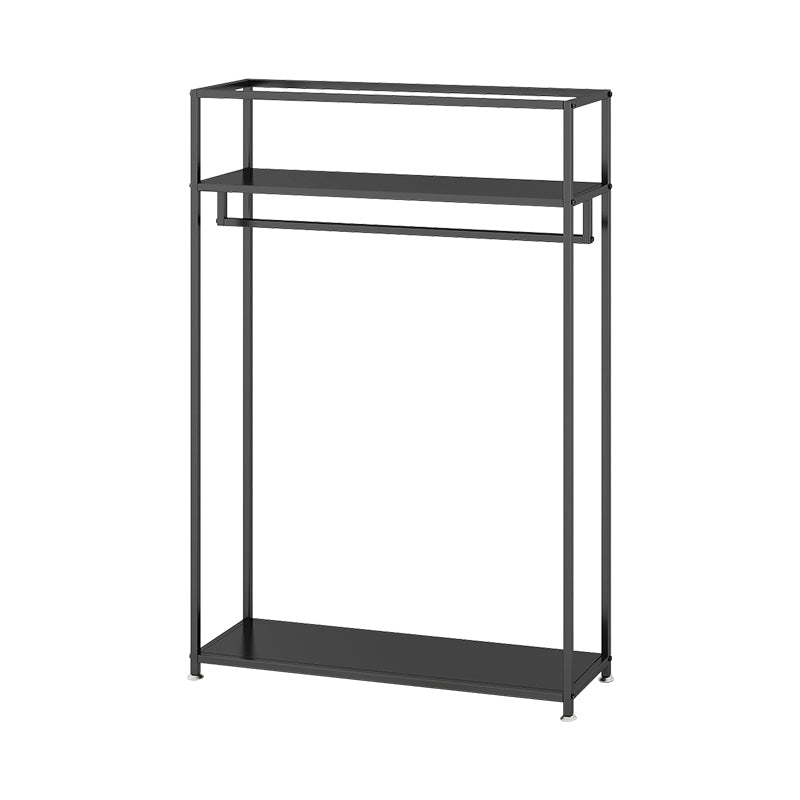 Simple Hall Tree Entryway Metal Black Hall Stand Steady Hall Stand