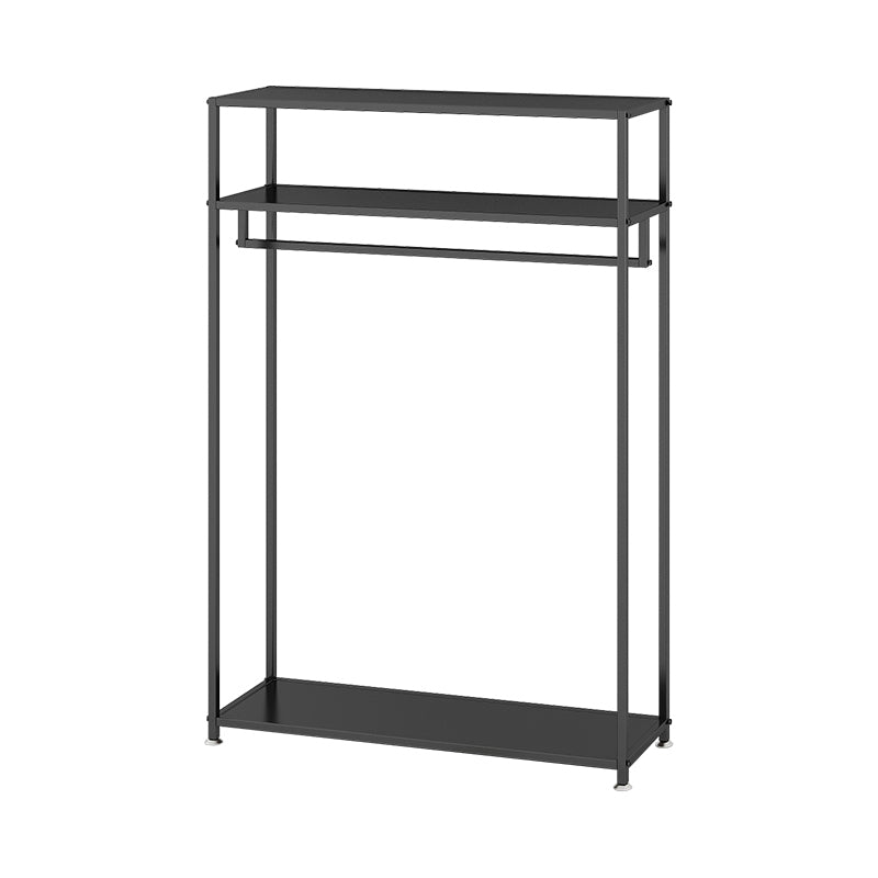 Simple Hall Tree Entryway Metal Black Hall Stand Steady Hall Stand