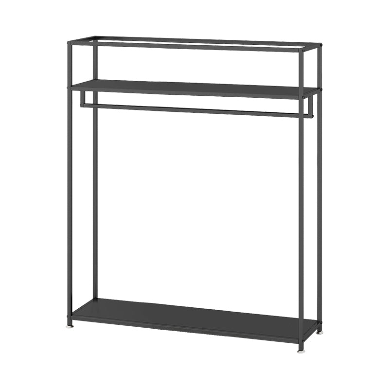 Simple Hall Tree Entryway Metal Black Hall Stand Steady Hall Stand