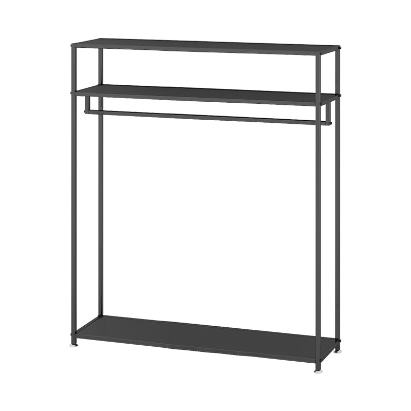 Simple Hall Tree Entryway Metal Black Hall Stand Steady Hall Stand