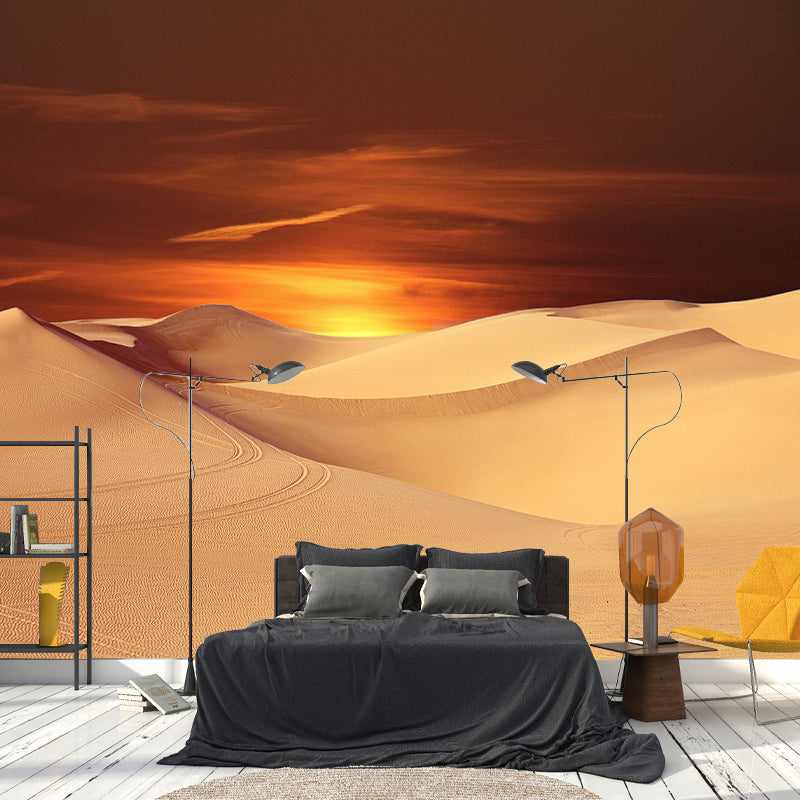 Photography Desert Wall Mural Living Room Decorative Mildew Resistant Wall Mural