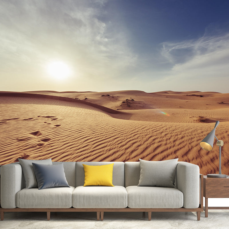 Environmental Wall Mural Stain Resistant Desert Photography Wall Mural