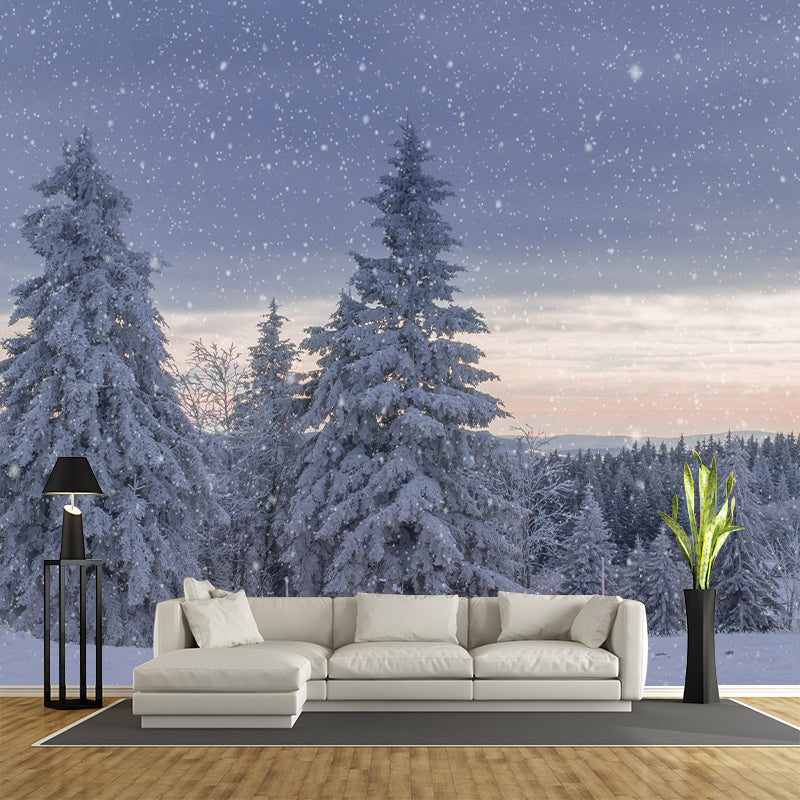 Photography Wall Mural Forest Stain Resistant Environmental Home Wall Mural