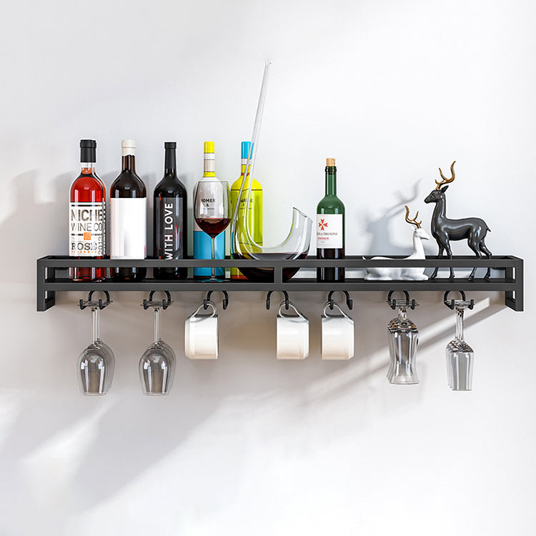 Modern Metal Wall Mounted Wine Holds up to 36 Bottles Wine Racks